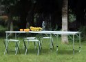 Stolik turystyczny stół składany kemping biały blat 180x60 cm MultiGarden MultiGarden