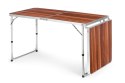 Stolik turystyczny stół składany kemping brązowy blat 180x60 cm MultiGarden MultiGarden