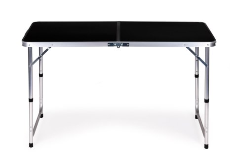 Stolik turystyczny stół składany kemping czarny blat 120x60 cm MultiGarden MultiGarden Stolik turystyczny stół składany kemping czarny blat 120x60 cm MultiGarden MultiGarden