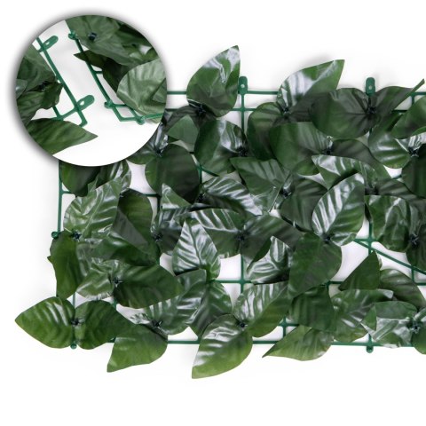 Sztuczny bluszcz żywopłot 3 sztuki 300x50 cm zielona osłona na balkon maskująca - 3 ROLKI MultiGarden Sztuczny bluszcz żywopłot 3 sztuki 300x50 cm zielona osłona na balkon maskująca - 3 ROLKI MultiGarden