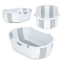 Wanienka dla dzieci wanna turystyczna składana odpływ szara ECOTOYS ECOTOYS