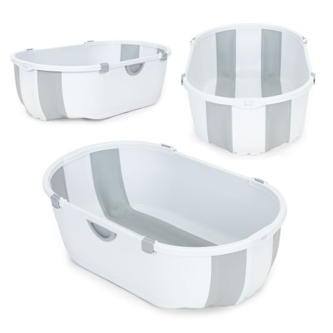 Wanienka dla dzieci wanna turystyczna składana odpływ szara ECOTOYS ECOTOYS Wanienka dla dzieci wanna turystyczna składana odpływ szara ECOTOYS ECOTOYS