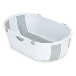 Wanienka dla dzieci wanna turystyczna składana odpływ szara ECOTOYS ECOTOYS