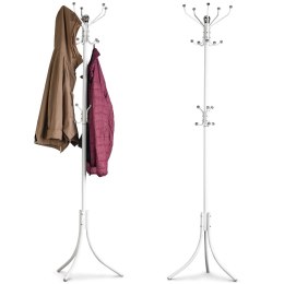 Wieszak stojący 16 haków na ubrania metal czarny ModernHome ModernHome