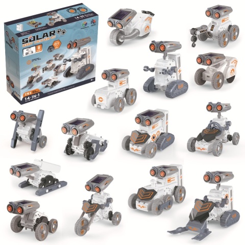 Robot do eksperymentów , solarny, edukacyjny, do budowania, zestaw