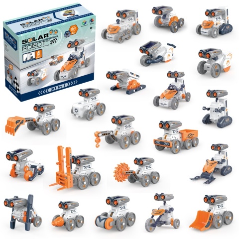 Robot do eksperymentów , solarny, edukacyjny, do budowania, zestaw