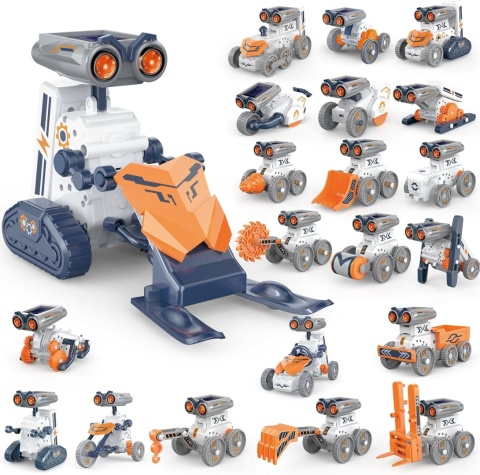 Robot solarny, edukacyjny, do eksperymentów naukowych.